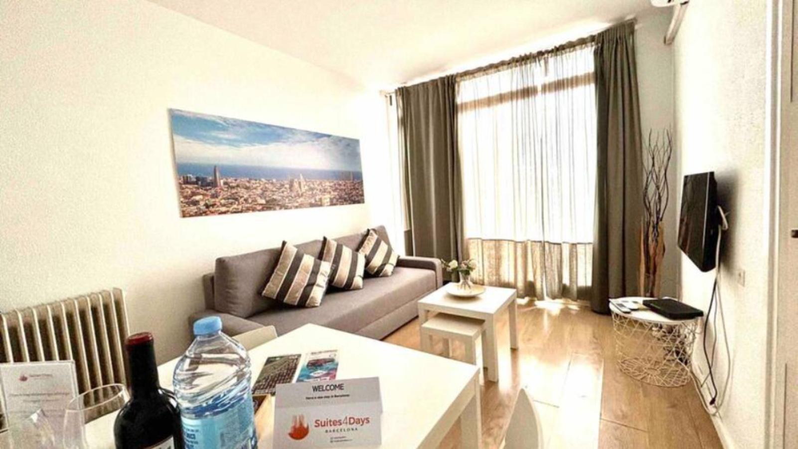Apartmán Sants Station Penthouse Barcelona Exteriér fotografie