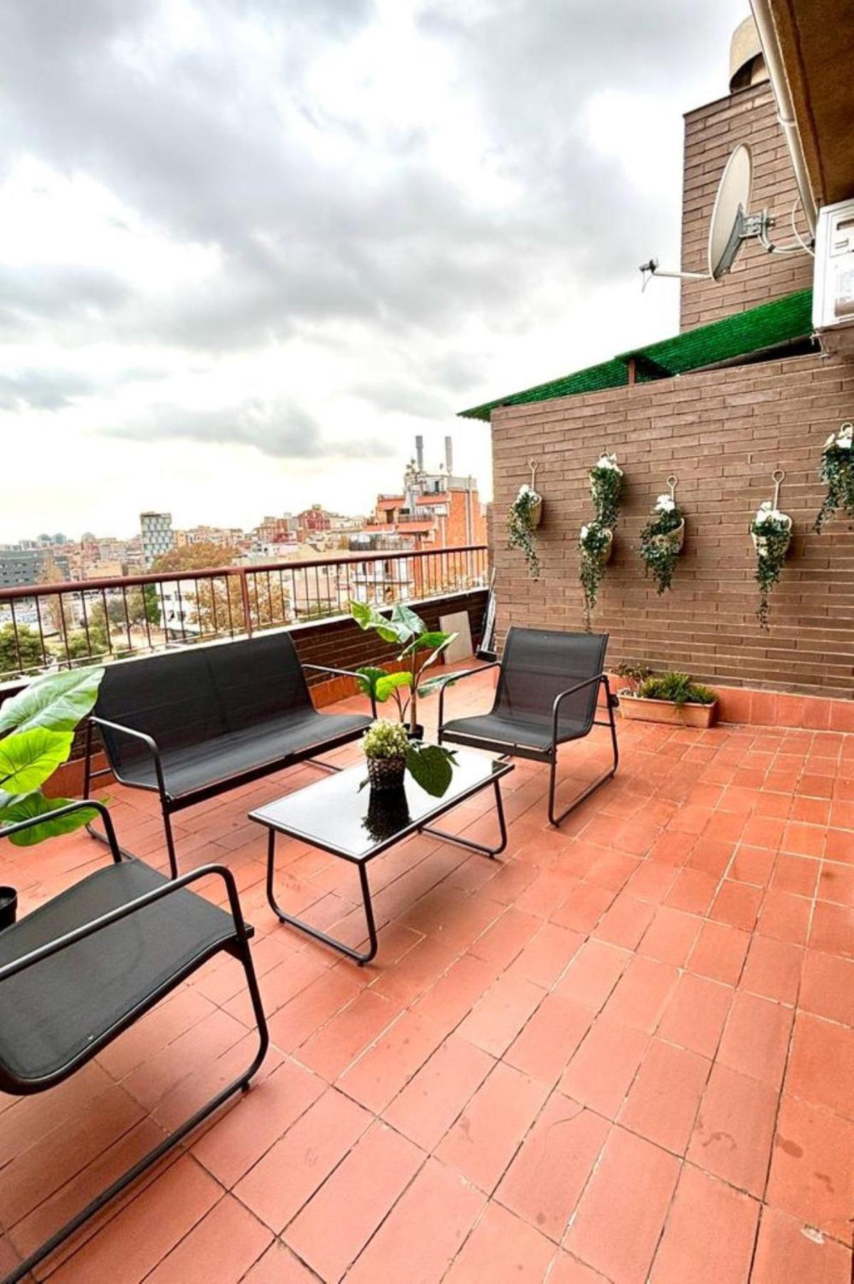 Apartmán Sants Station Penthouse Barcelona Exteriér fotografie